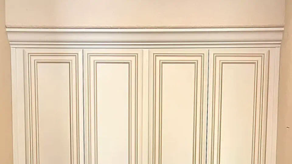 molding and baseboards